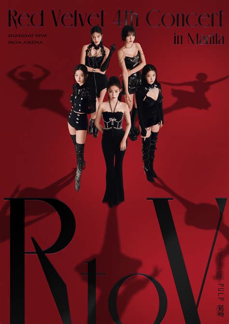 red velvet concert manila|RED VELVET 4TH CONCERT : R TO V IN MANILA.